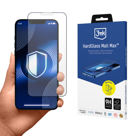 3MK HardGlass Matt Max iPhone 13 Mini 5.4"
