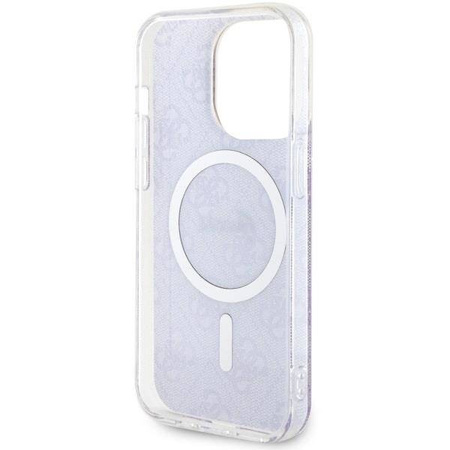 Guess GUHMP14LH4STU iPhone 14 Pro 6.1" purple/purple hardcase 4G MagSafe