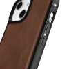 iCarer Leather Oil Wax Genuine Leather Case for iPhone 14 Plus (MagSafe Compatible) Brown (WMI14220719-BN)