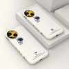 Schutzhülle APPLE IPHONE 15 PRO Astronaut NASA cremig