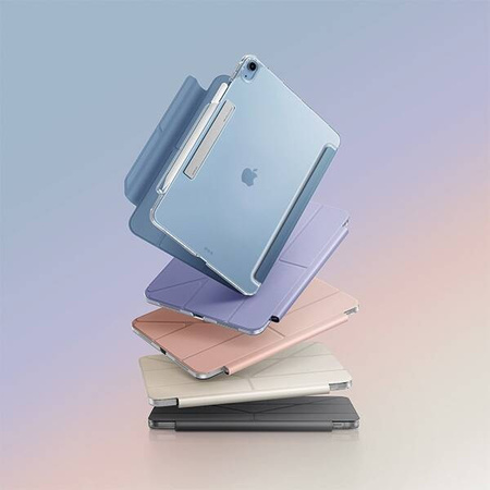 UNIQ etui Camden Click iPad Air 13" (2024) różowy/blush pink