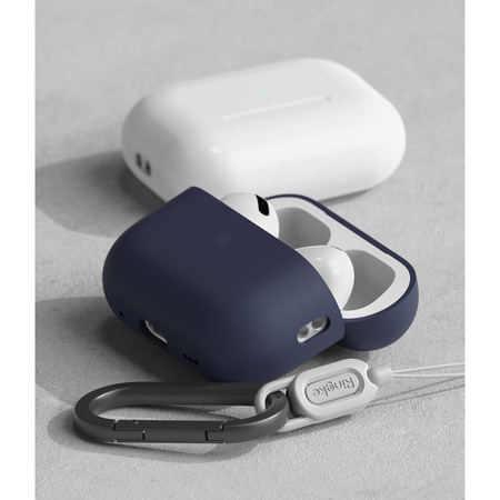 Etui APPLE AIRPODS PRO Ringke Silicone Midnight Blue