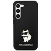Karl Lagerfeld KLHCS24SSNCHBCK S24 S921 hardcase czarny/black Silicone Choupette