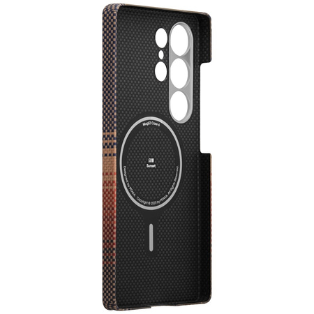 Etui PITAKA Ultra-Slim MagSafe do        Samsung Galaxy S25 Ultra sunset