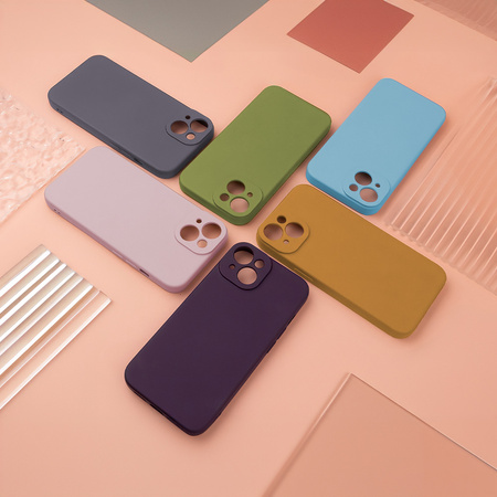 Nakładka Silicon do iPhone 16 Plus 6,7&quot; błękitna