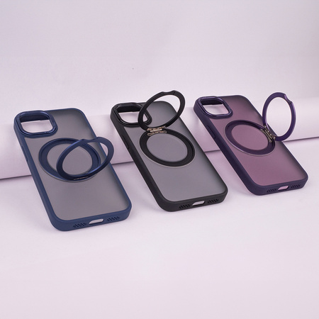 Nakładka Mag Ring Rotating do iPhone 14 Pro 6,1&quot; granatowy