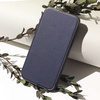 Etui Smart Gold Frame Mag do iPhone 12 / 12 Pro 6,1" granatowe