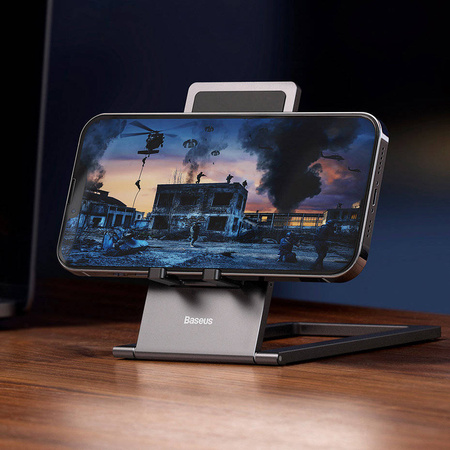 Baseus foldable desk stand tablet holder gray (LUKP000013)
