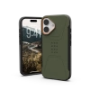UAG Civilian MagSafe case for iPhone 17 - olive and orange