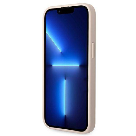 Guess 4G Big Metal Logo - Etui iPhone 14 (różowy)