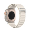 Sportowy pasek ze sprzączką do Apple Watch Ultra / 8 / 7 / 6 / SE / 5 / 4 / 3 / 2 / 1 (42, 44, 45, 49 mm) Dux Ducis Strap GS Version - biały