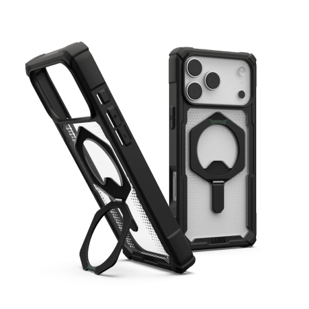 UAG Plasma XTE MagSafe Case für iPhone 17 Pro Max - Transparent Schwarz