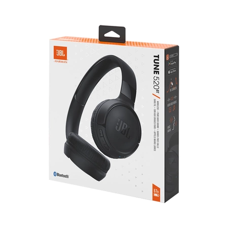 JBL Tune 520BT kabellose On-Ear-Bluetooth 5.3-Kopfhörer – Schwarz