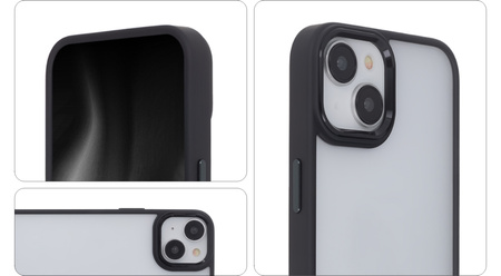 Nakładka Satin Elegant Matt do iPhone 14 Pro 6,1" czarna