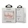 Schutzhülle APPLE AIRPODS PRO Guess AirPods Marble Strap Collection (GUAPHCHMAP) rosa