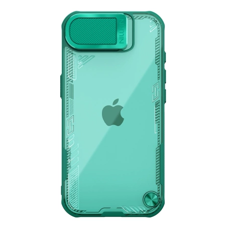 Nillkin Iceblade Prop Case mit Objektivabdeckung und Ständer für iPhone 16e - Grün