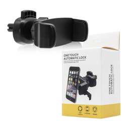 UCHWYT SAMOCHODOWY DO KRATKI CZARNY