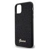 Guess nakładka do iPhone 11 GUHCN61PMSDGSK HC PU DISCO SCRIPT METAL czarna
