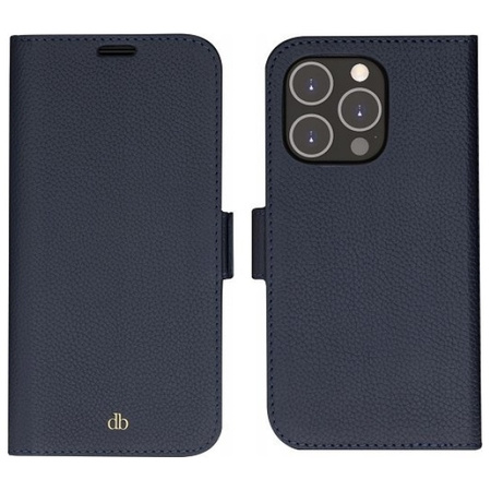 Etui dbramante 1928 New York 2w1 Wallet   do iPhone 14 Pro niebieski/pacific blue