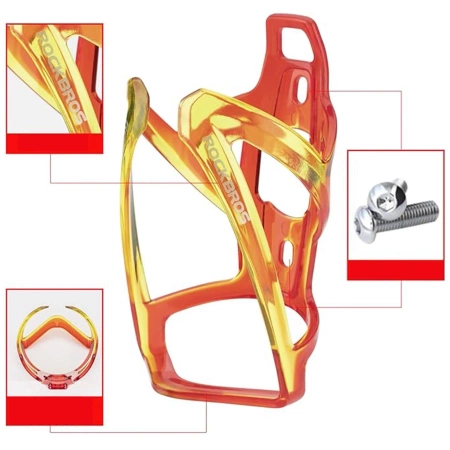 Rockbros FK338 Bike Bottle Holder - Red and Yellow