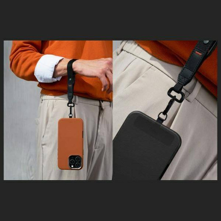 Case IPHONE 16 PRO UNIQ Lyden Magclick Charging Terracotta brown