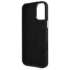 Original Handyhülle IPHONE 16 Guess Hardcase Silicone Logo Strass 4G (GUHCP16SM4DGPK) schwarz