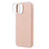 Etui Uniq Lino na iPhone 14 - różowe