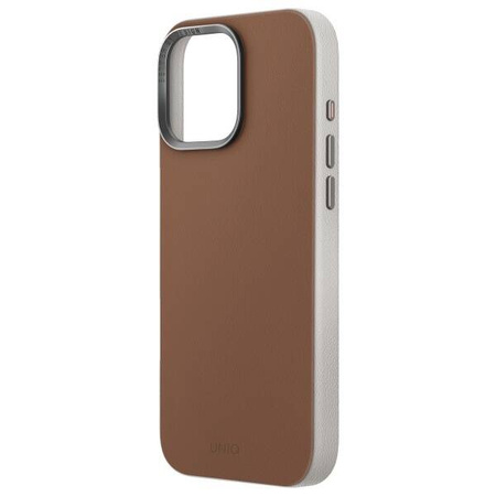 Case IPHONE 16 PRO UNIQ Lyden DS Magclick Charging Carmel Ivory beige