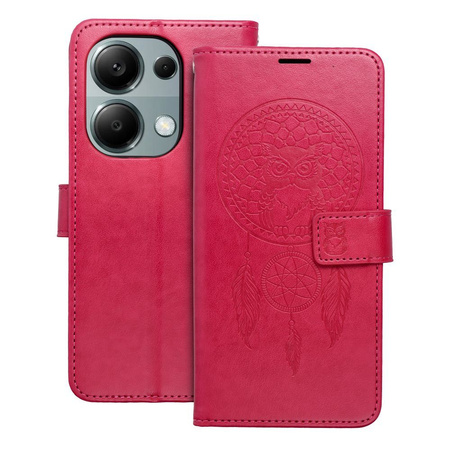 Kabura MEZZO Book do XIAOMI Redmi NOTE 13 PRO 4G łapacz snów magenta