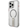 Etui Skinarma Helix do iPhone 16 Pro Max  Magnetic Charging 360 Rotating Stand titanium