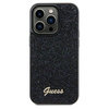 Guess nakładka do iPhone 13 Pro 6,1&quot; GUHCP13LPMSDGSK HC PU DISCO SCRIPT METAL czarna