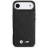 BMW M Quilted Logo MagSafe Case für iPhone 17 Air – Schwarz