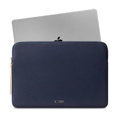 Tech-Protect Fleece Laptop Bag 13-14&quot; - Blue