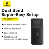Baseus BS-OH170 650Mb/s 5GHz USB network card - black