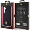 Oryginalne Etui FERRARI hardcase Hot Stamp V Lines MagSafe FEHMS24SP3BAK do Samsung Galaxy  S24 Czarny