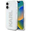Original Handyhülle IPHONE 16 Karl Lagerfeld IML Rhinestones Logo transparent