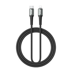 BWOO Pleciony kabel USB-C do Lightning 30W, 3 m