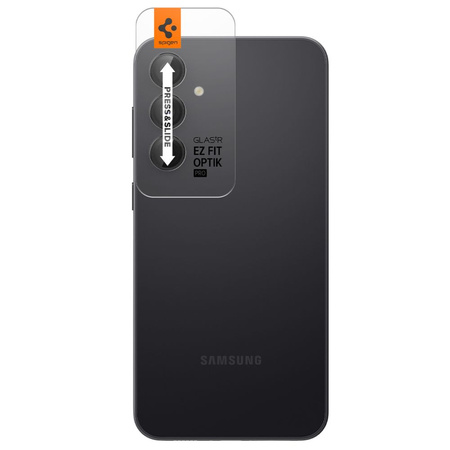 KAMERAABDECKUNG Spigen OPTIK.TR „EZ FIT“ KAMERASCHUTZ 2ER-PACK GALAXY S23 FE SCHWARZ
