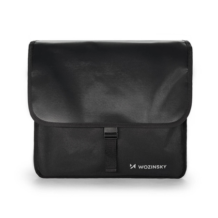 Wozinsky torba rowerowa sakwa na bagażnik 28l czarna (WBB34BK)