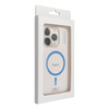 Drop Glue Colorful Ring Mag Cover kompatybilny z MagSafe pasuje do IPHONE 17 Pro Max jasny niebieski