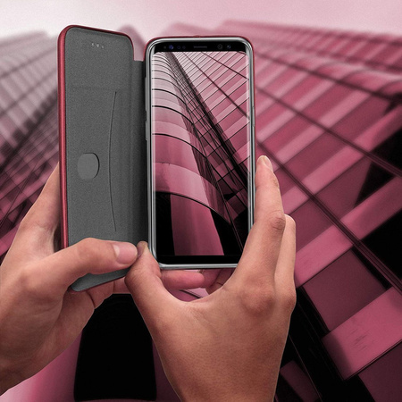 Etui Smart Diva do Xiaomi Redmi Note 9s / 9 Pro / 9 Pro Max burgundowy