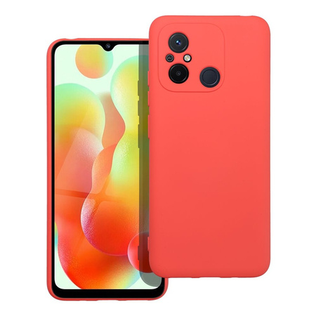 Futerał SILICONE do XIAOMI Redmi 12C brzoskwiniowy