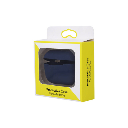 Etui do Airpods Pro granatowe z haczykiem