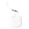 Baseus T2 Pro inteligentny lokalizator GPS do kluczy torebki dla dziecka biały (FMTP000002)