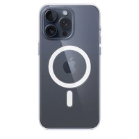 Apple Clear Case MT233ZM/A MagSafe Silikonhülle für iPhone 15 Pro Max – transparent