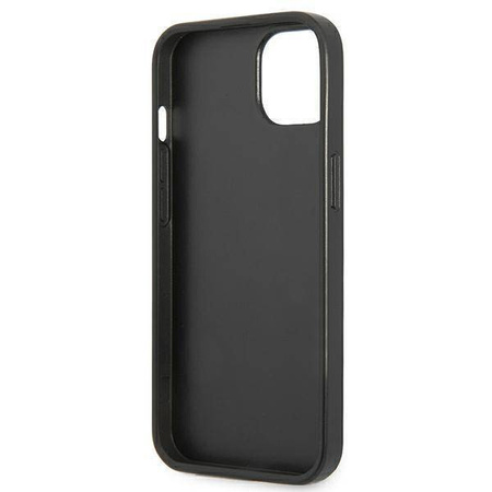 Original Handyhülle IPHONE 13 MINI Karl Lagerfeld Hardcase Perforated Allover (KLHCP13SPTLO) orange