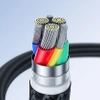 Joyroom cable USB - Lightning 2.4A Surpass Series 3 m black (S-UL012A11)