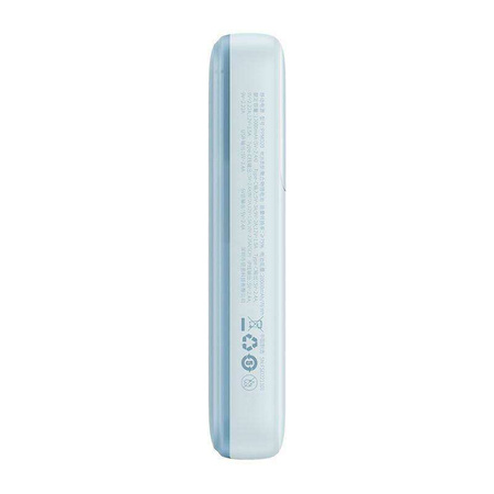 Powerbank Baseus Comet z kablem USB do USB-C, 10000mAh, 22.5W (niebieski)