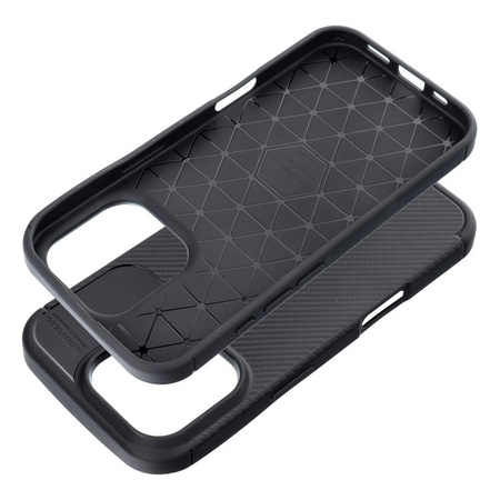 Futerał CARBON PREMIUM do IPHONE 16 Pro czarny