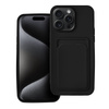 Futerał CARD CASE do IPHONE 15 PRO MAX czarny